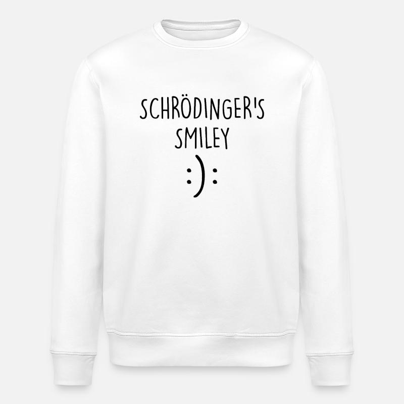 Quantenmechanik Physik - Stanley/Stella Unisex Bio-Sweatshirt ROLLER - Weiß