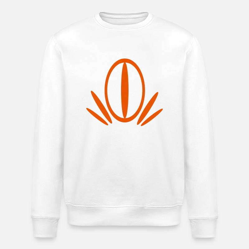 Pattern N°1 - Stanley/Stella ROLLER Unisex Organic Sweatshirt - white