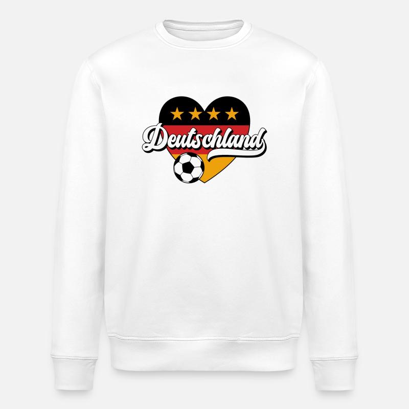 Deutschland - Stanley/Stella Unisex Bio-Sweatshirt ROLLER - Weiß