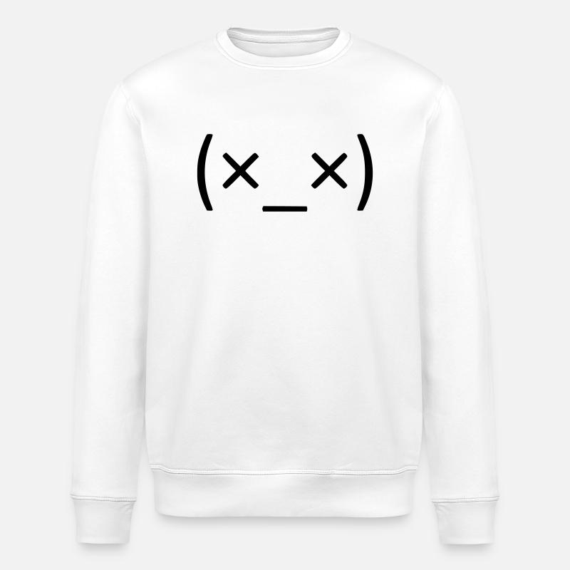 Augen schließen und durchatmen! 😵‍💫 - Stanley/Stella Unisex Bio-Sweatshirt ROLLER - Weiß