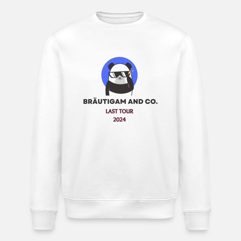 Bräutigam and Co - Stanley/Stella Unisex Bio-Sweatshirt ROLLER - Weiß