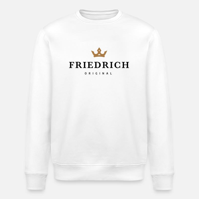 Friedrich - Stanley/Stella Unisex Bio-Sweatshirt ROLLER - Weiß