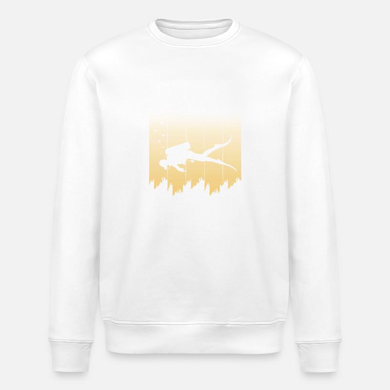 Tauchen - Stanley/Stella Unisex Bio-Sweatshirt ROLLER - Weiß