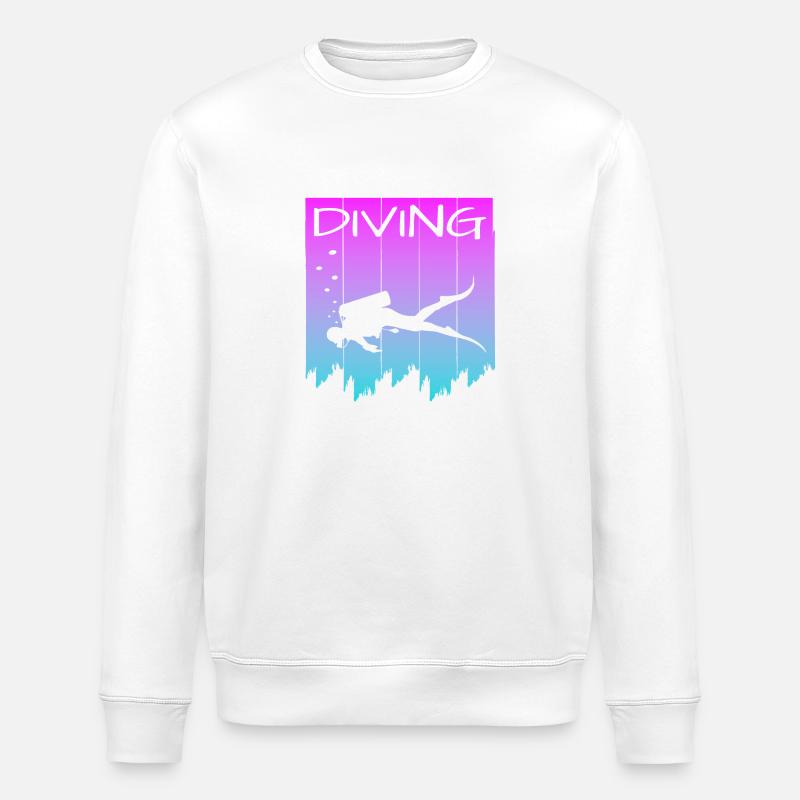 tauchen - Stanley/Stella Unisex Bio-Sweatshirt ROLLER - Weiß