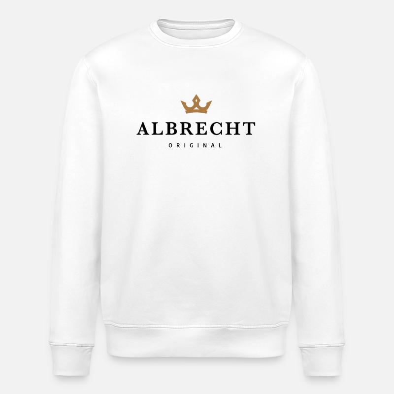 Albrecht - Sweat bio ROLLER Stanley/Stella Unisexe - blanc