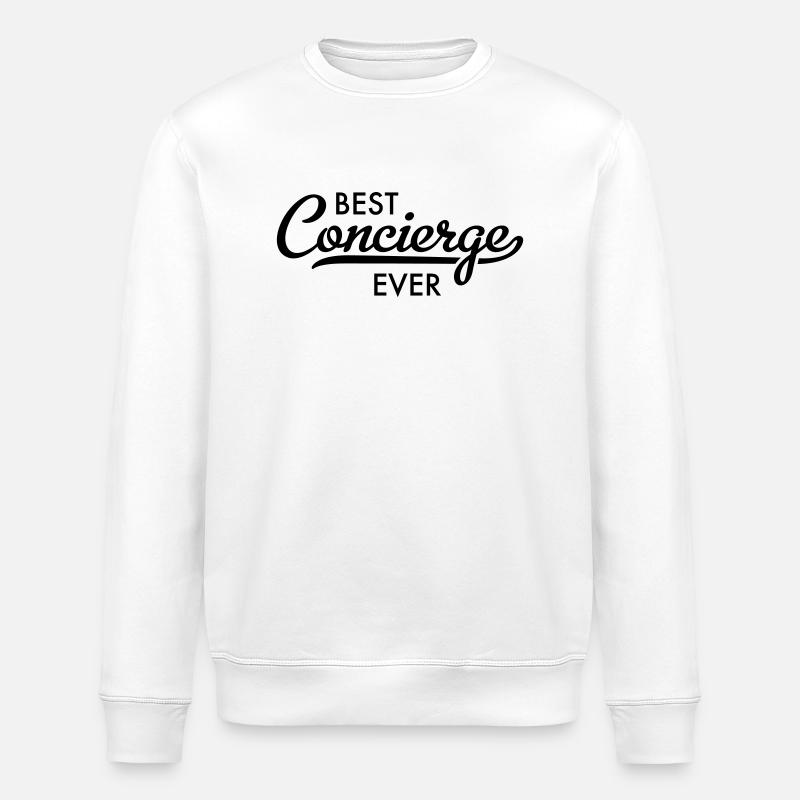 Concierge - Stanley/Stella Unisex Bio-Sweatshirt ROLLER - Weiß