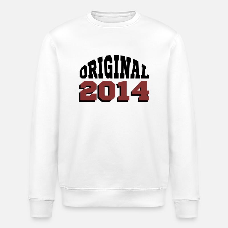 Original 2014 - Sweat bio ROLLER Stanley/Stella Unisexe - blanc