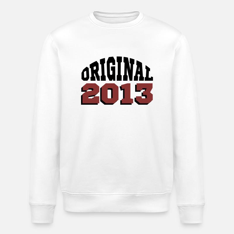Original 2013 - Stanley/Stella Unisex Bio-Sweatshirt ROLLER - Weiß