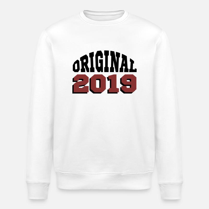 Ursprünglich: 2019 - Stanley/Stella Unisex Bio-Sweatshirt ROLLER - Weiß