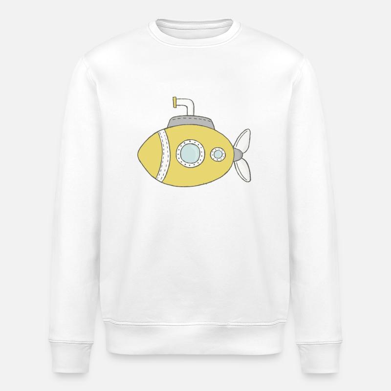 sous-marin - Sweat bio ROLLER Stanley/Stella Unisexe - blanc