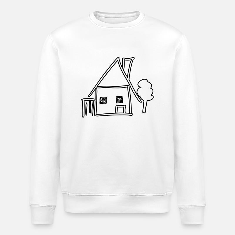 maison - Sweat bio ROLLER Stanley/Stella Unisexe - blanc