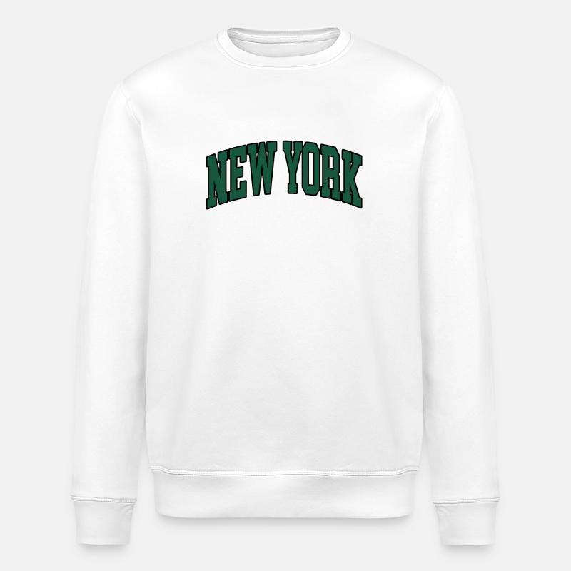 New York - Sweat bio ROLLER Stanley/Stella Unisexe - blanc