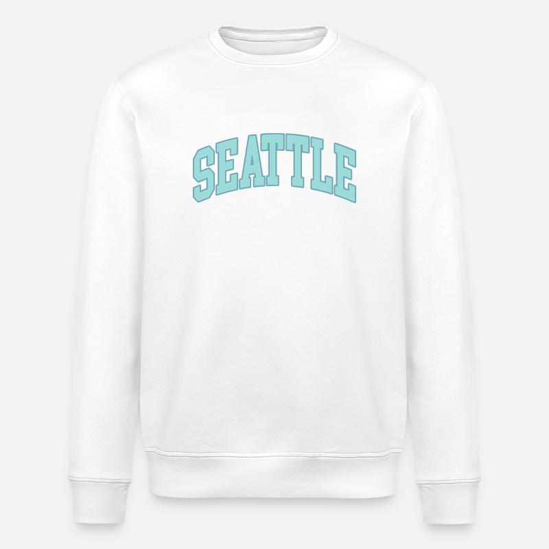 Seattle - Sweat bio ROLLER Stanley/Stella Unisexe - blanc
