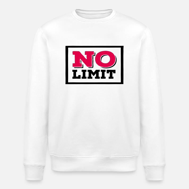 NoLimit - Stanley/Stella Unisex Bio-Sweatshirt ROLLER - Weiß