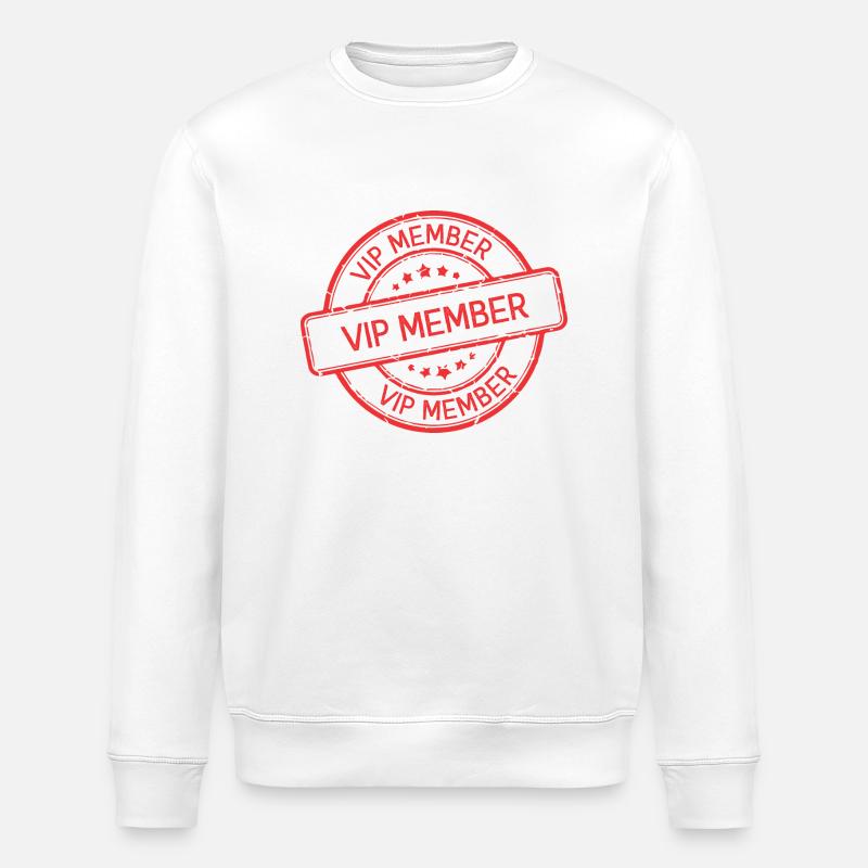 Membre VIP - Sweat bio ROLLER Stanley/Stella Unisexe - blanc