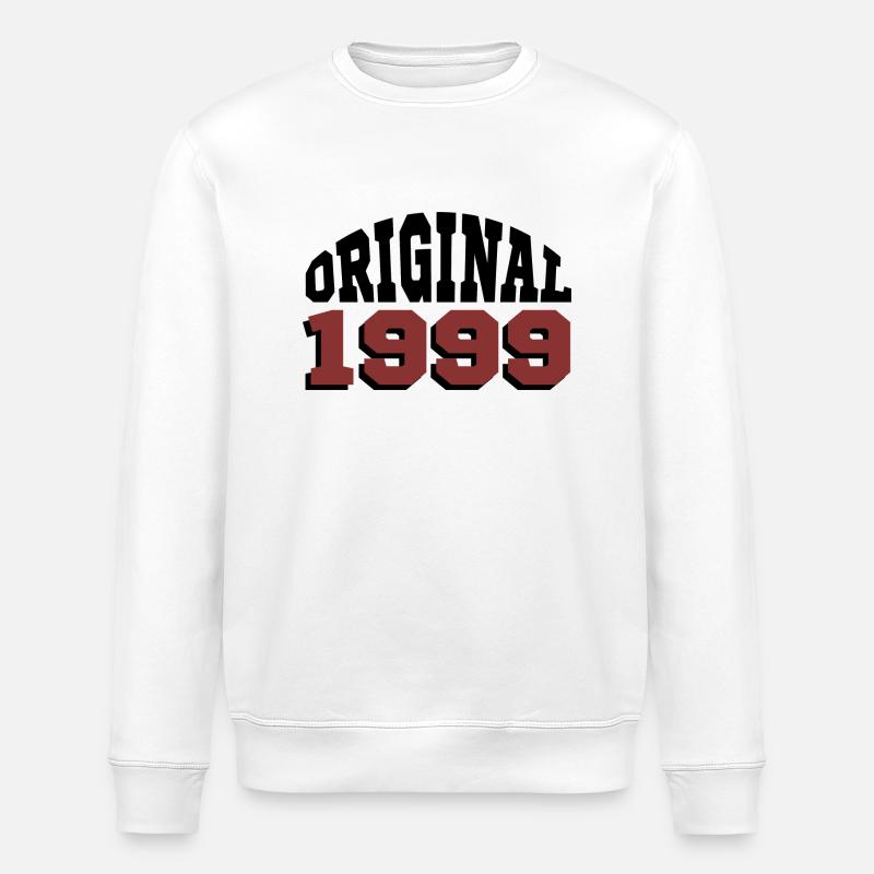 Original 1999 - Stanley/Stella Unisex Bio-Sweatshirt ROLLER - Weiß