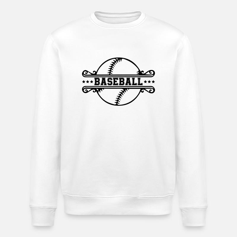 baseball - Stanley/Stella Unisex Bio-Sweatshirt ROLLER - Weiß