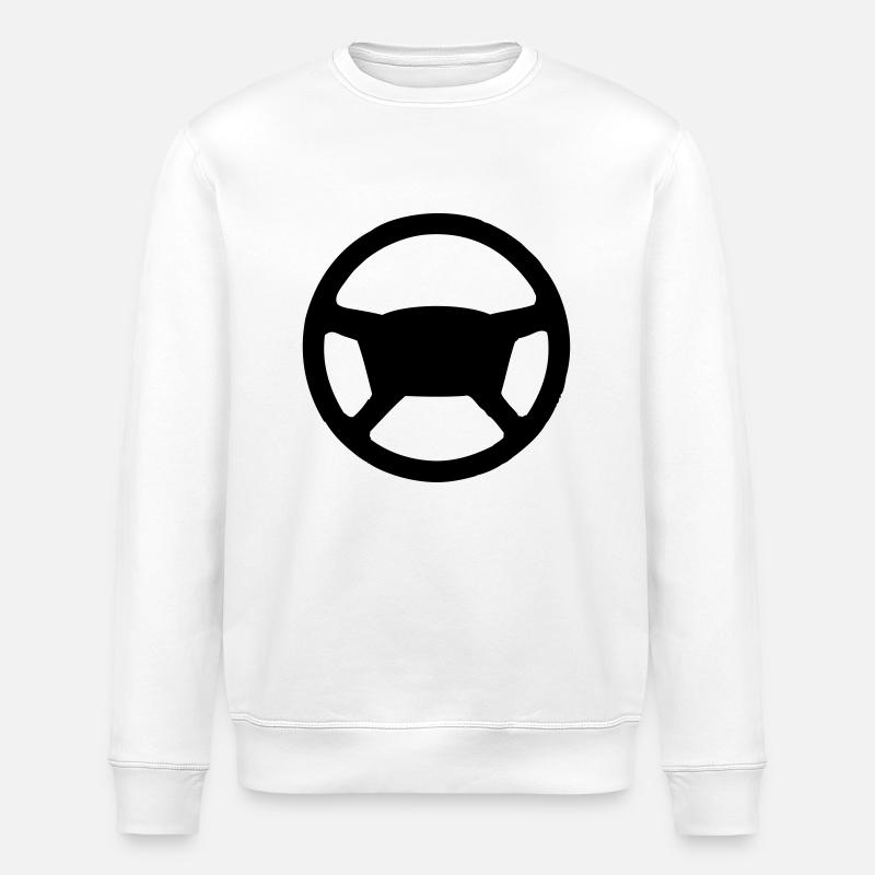 Volant - Sweat bio ROLLER Stanley/Stella Unisexe - blanc