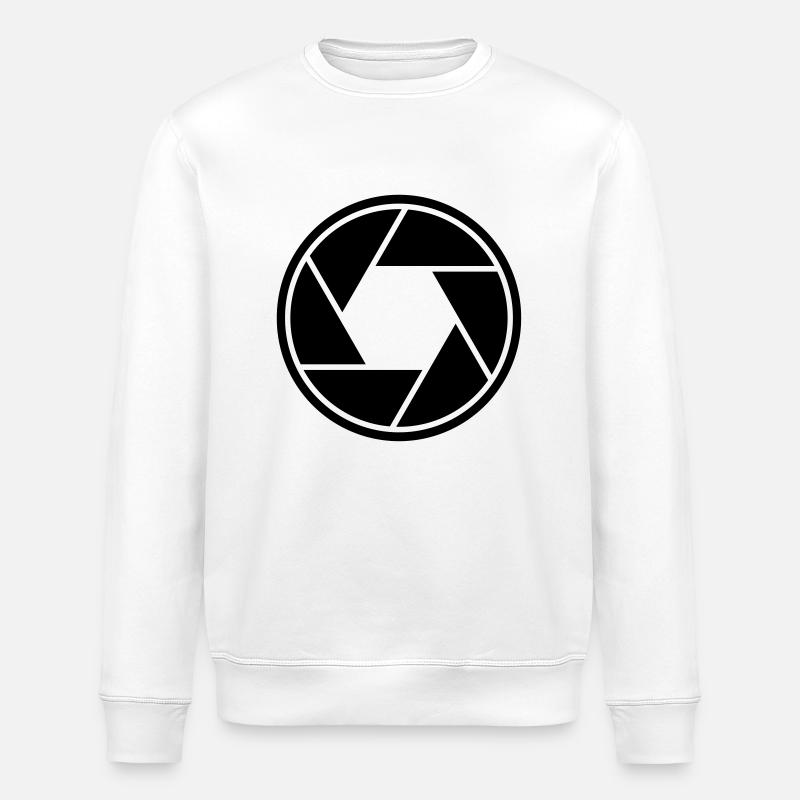 camera02 - Stanley/Stella Unisex Bio-Sweatshirt ROLLER - Weiß