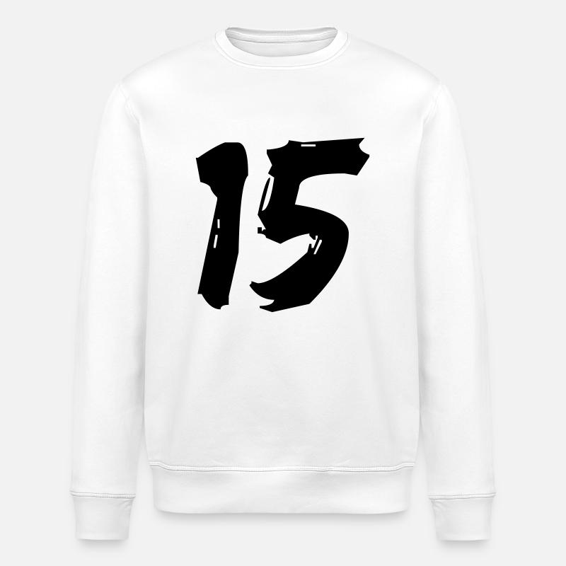 Brushed 15 - Stanley/Stella Unisex Bio-Sweatshirt ROLLER - Weiß