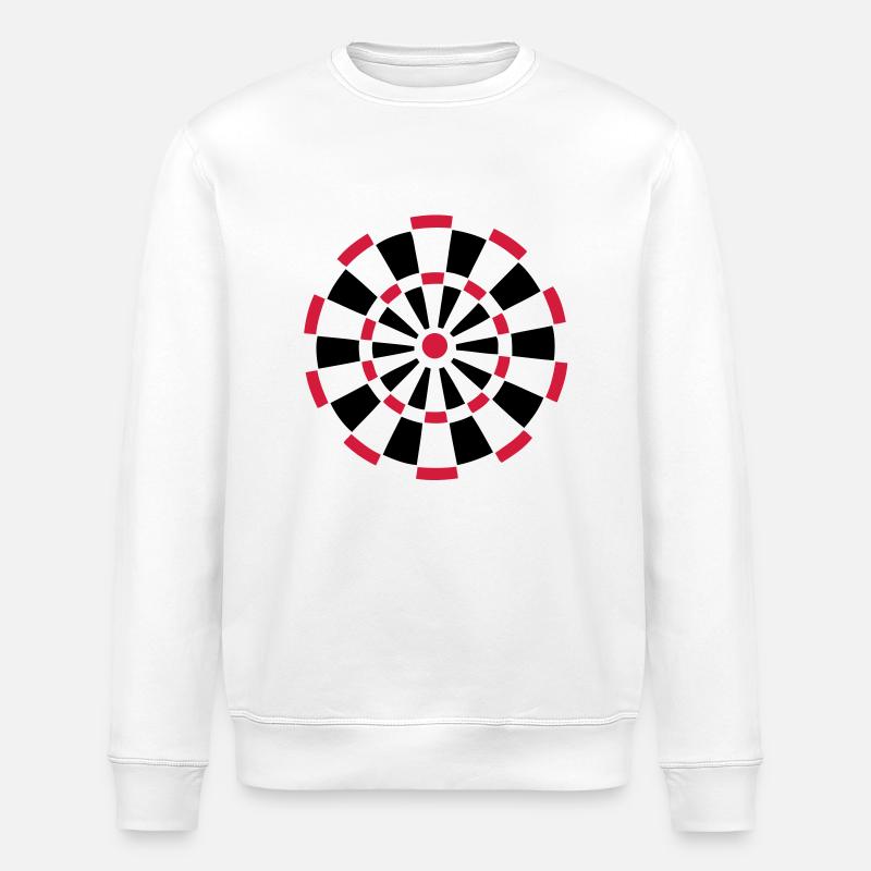 dartscheibe dart - Stanley/Stella Unisex Bio-Sweatshirt ROLLER - Weiß