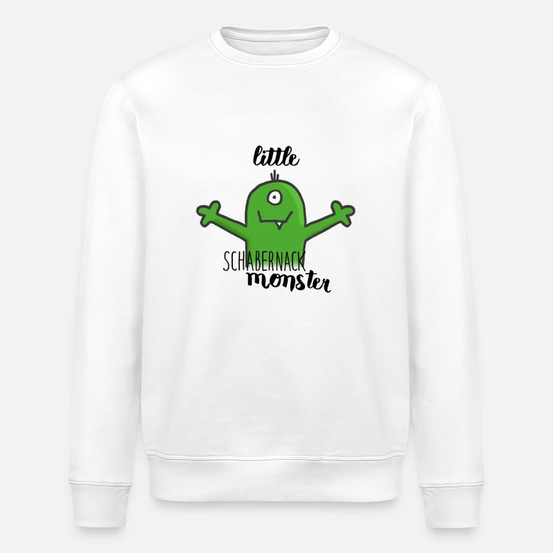 Little Monsters HORST - Stanley/Stella Unisex Bio-Sweatshirt ROLLER - Weiß