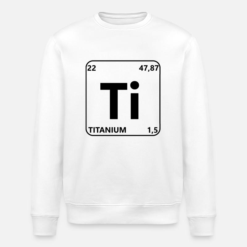 Titan - Stanley/Stella Unisex Bio-Sweatshirt ROLLER - Weiß