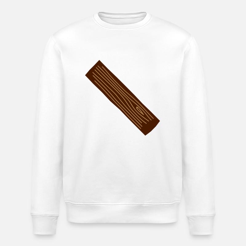 Plank - Stanley/Stella Unisex Bio-Sweatshirt ROLLER - Weiß