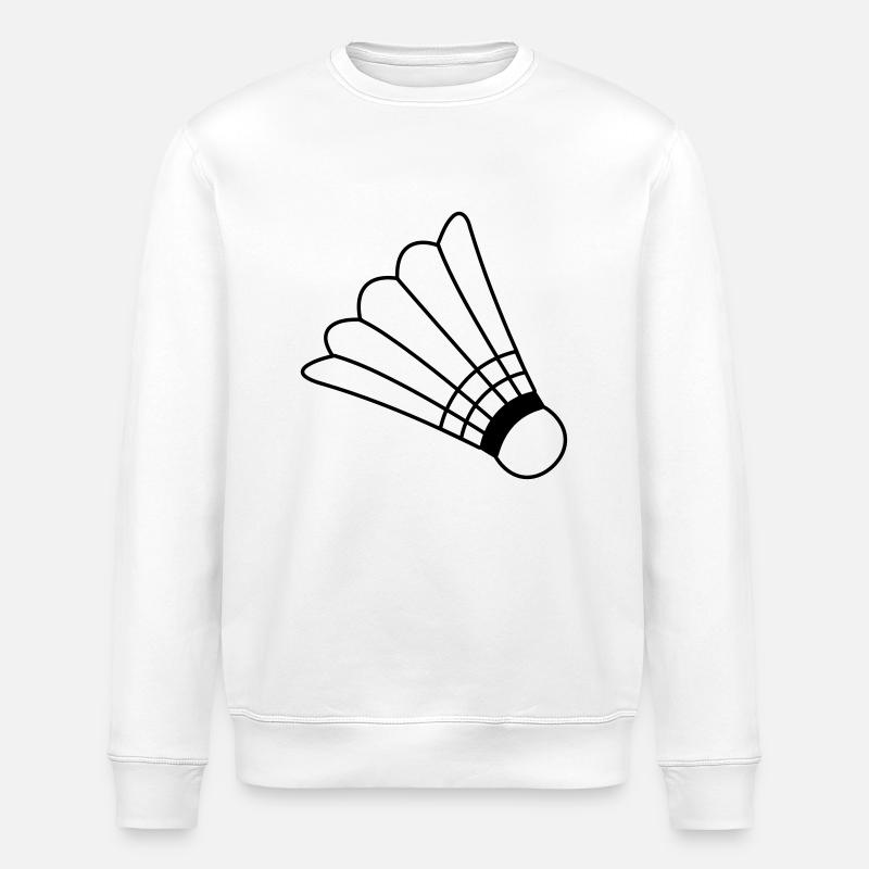 Badminton - Stanley/Stella Unisex Bio-Sweatshirt ROLLER - Weiß