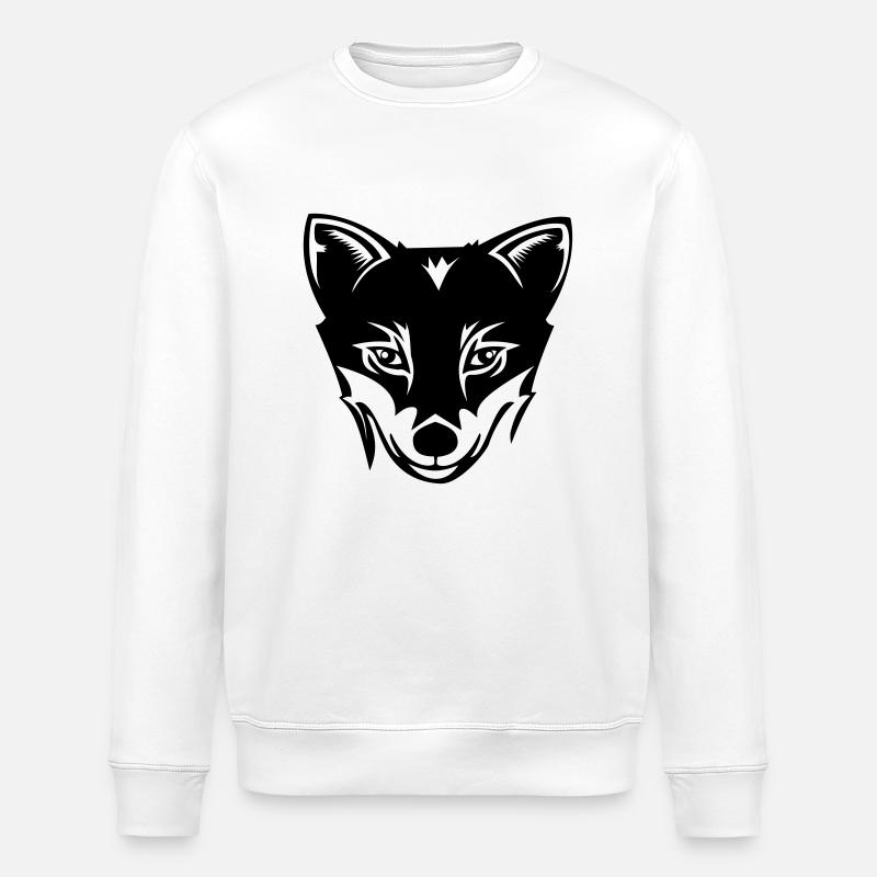 Fuchs - Stanley/Stella Unisex Bio-Sweatshirt ROLLER - Weiß