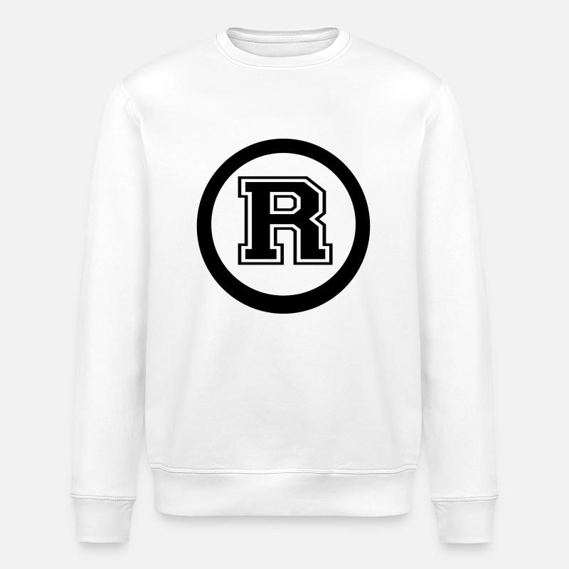 kreis r - Stanley/Stella Unisex Bio-Sweatshirt ROLLER - Weiß