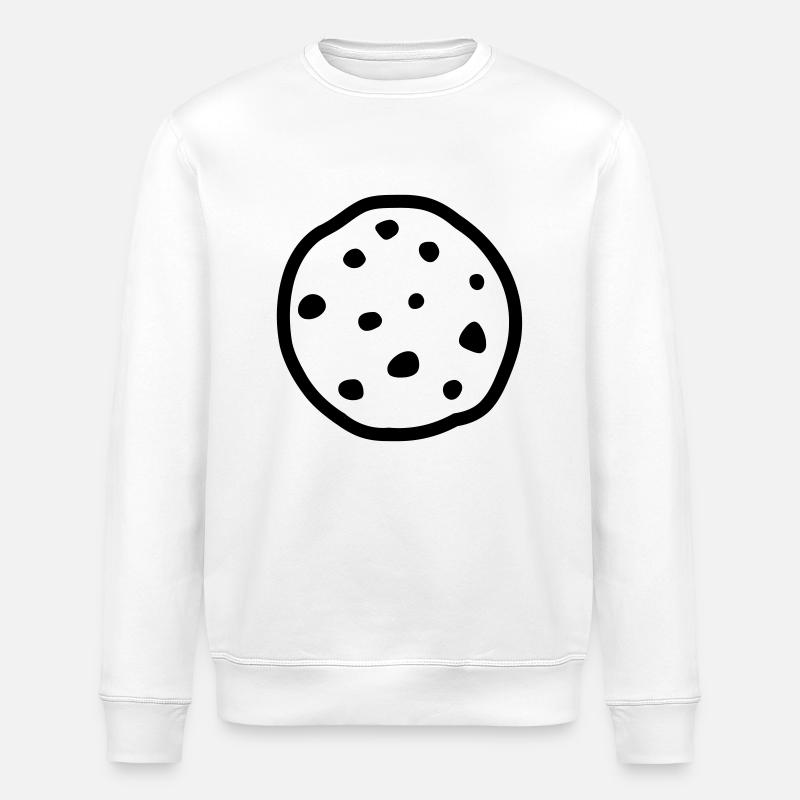 Biscuit - Sweat bio ROLLER Stanley/Stella Unisexe - blanc