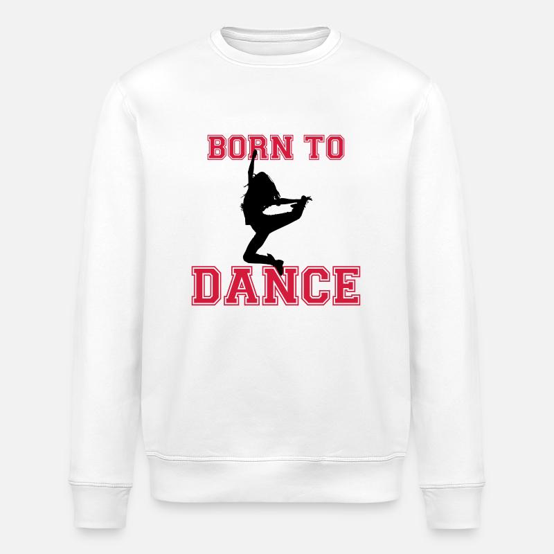 Born to dance - Sweat bio ROLLER Stanley/Stella Unisexe - blanc