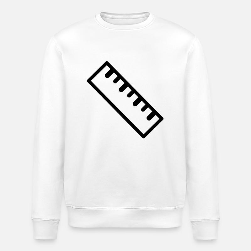Lineal - Stanley/Stella Unisex Bio-Sweatshirt ROLLER - Weiß