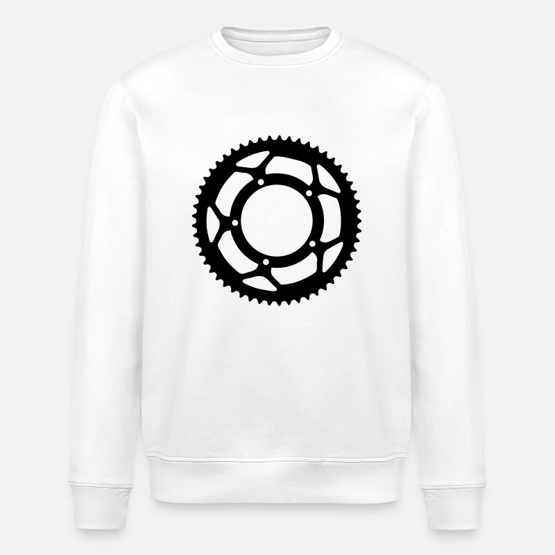 vélo - Sweat bio ROLLER Stanley/Stella Unisexe - blanc