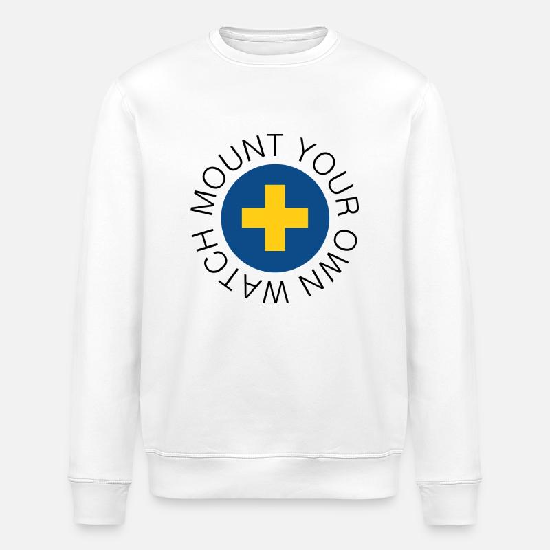 Swikeatch - Sweat bio ROLLER Stanley/Stella Unisexe - blanc