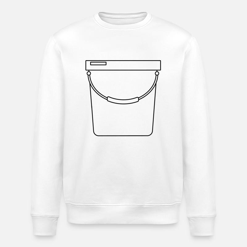 Eimer - Stanley/Stella Unisex Bio-Sweatshirt ROLLER - Weiß