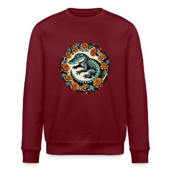 Alligator - Stanley/Stella Unisex Bio-Sweatshirt ROLLER - Weiß - Vorne - Nik (191cm)