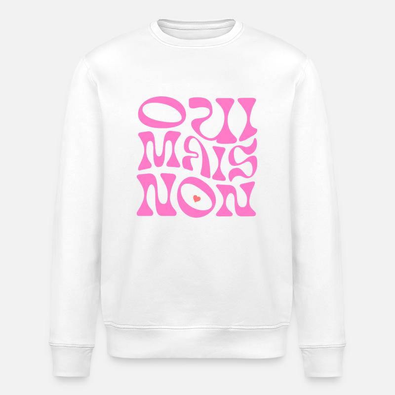 mais non - Stanley/Stella Unisex Bio-Sweatshirt ROLLER - Weiß