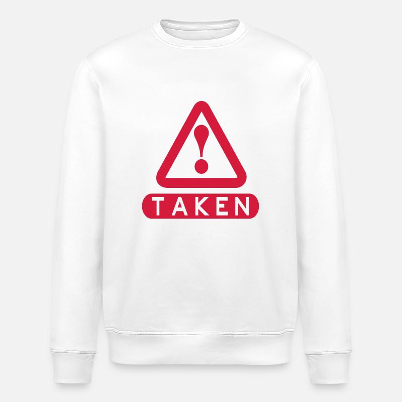 Taken - Stanley/Stella Unisex Bio-Sweatshirt ROLLER - Weiß