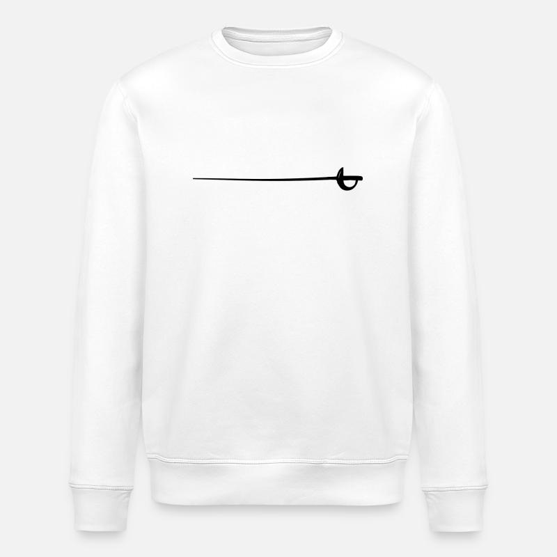 Escrime épée fleurette parade samurai18 - Sweat bio ROLLER Stanley/Stella Unisexe - blanc