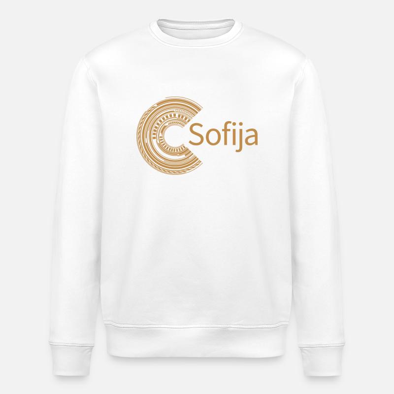 For Sofija - Stanley/Stella ROLLER Unisex Organic Sweatshirt - white