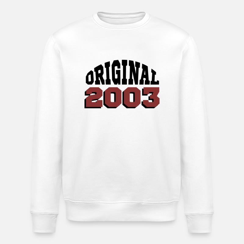 Original 2003 - Stanley/Stella Unisex Bio-Sweatshirt ROLLER - Weiß