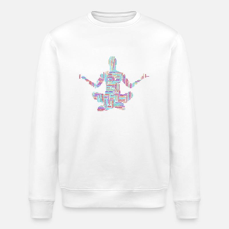 Yoga - Stanley/Stella Unisex Bio-Sweatshirt ROLLER - Weiß