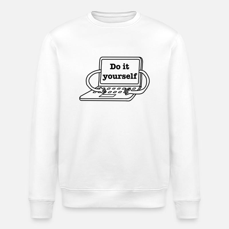 Do it yourself - Stanley/Stella Unisex Bio-Sweatshirt ROLLER - Weiß