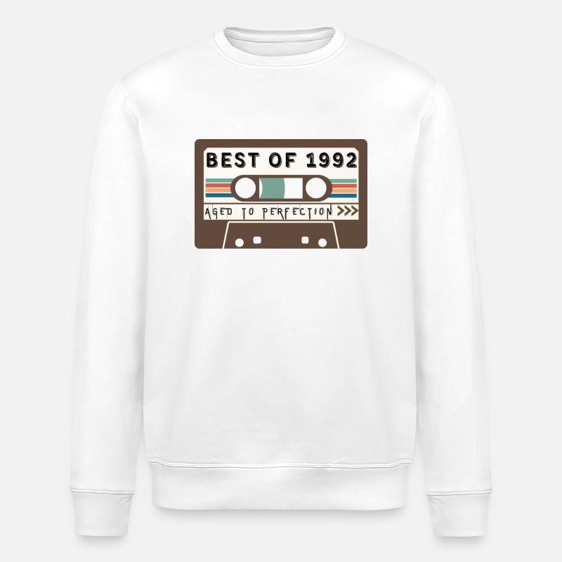 Das Beste von 1992 - Stanley/Stella Unisex Bio-Sweatshirt ROLLER - Weiß