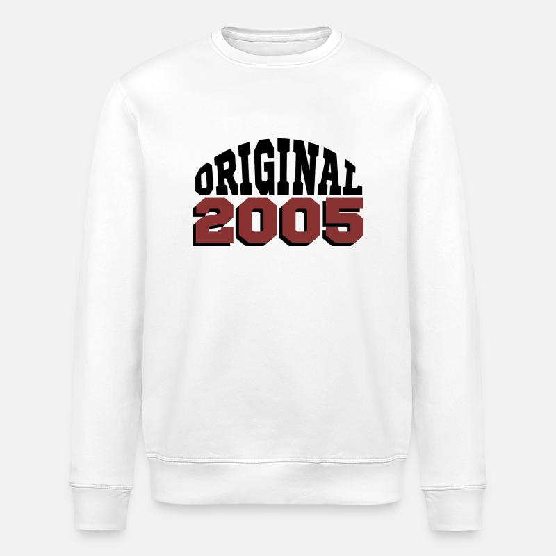 Original 2005 - Sweat bio ROLLER Stanley/Stella Unisexe - blanc