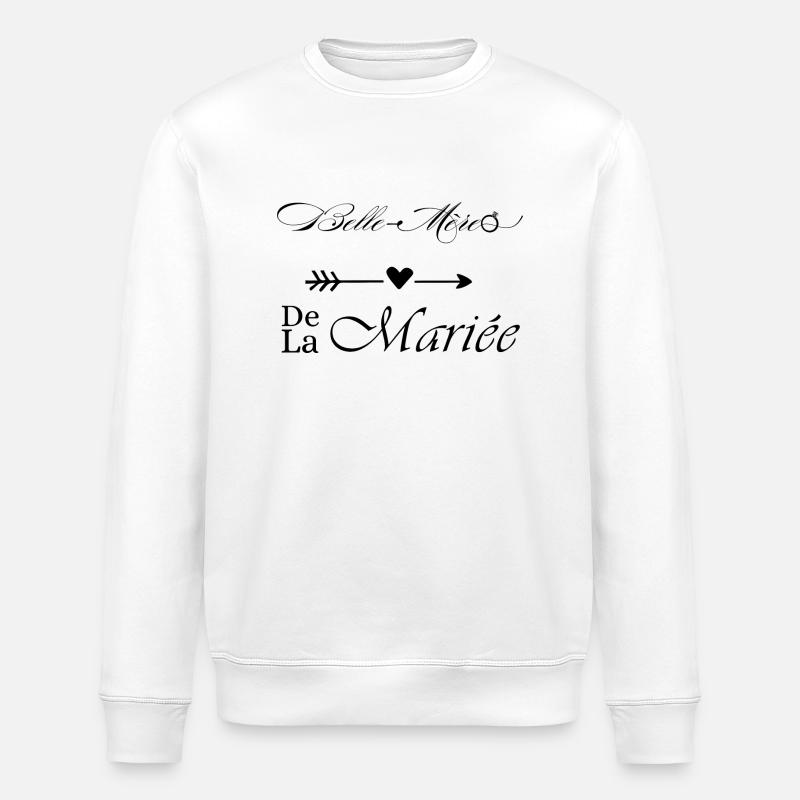 Belle mère de mariée - Sweat bio ROLLER Stanley/Stella Unisexe - blanc