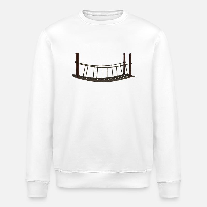 pont pont bauen7 architecture architecture - Sweat bio ROLLER Stanley/Stella Unisexe - blanc
