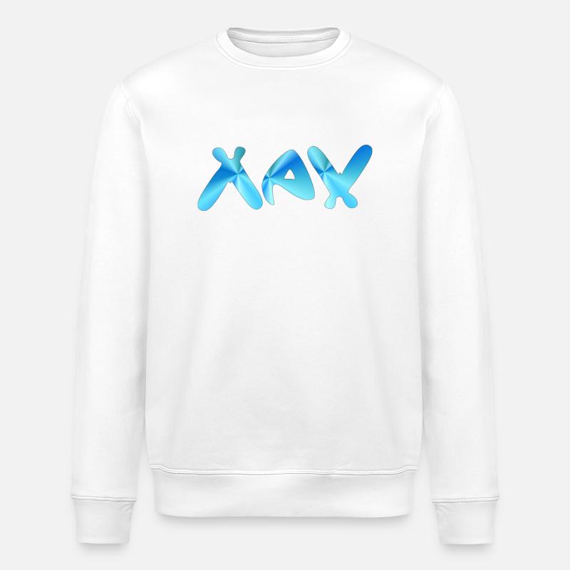 Max - Sweat bio ROLLER Stanley/Stella Unisexe - blanc